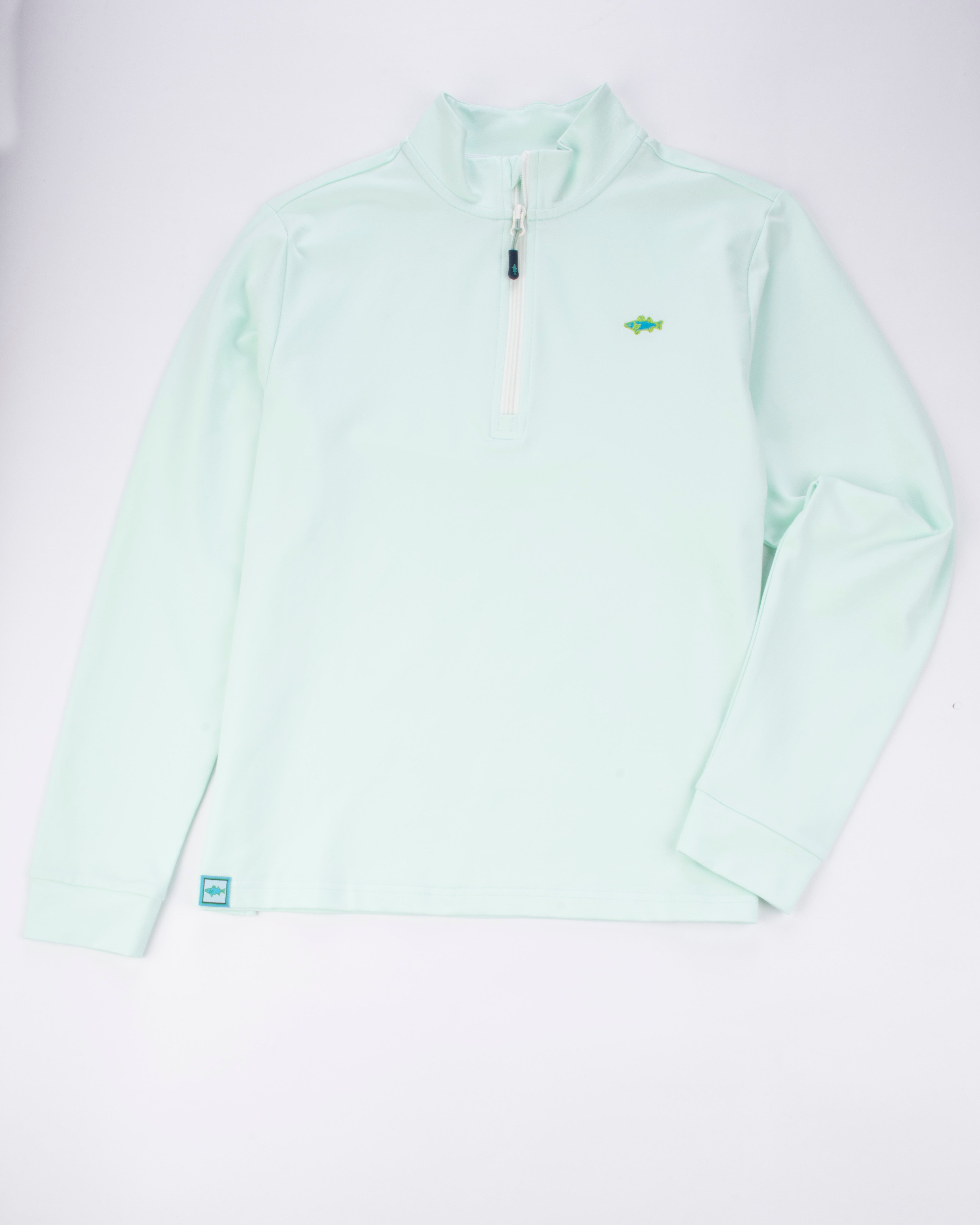 Essential 1/4 Zip – Saltwater