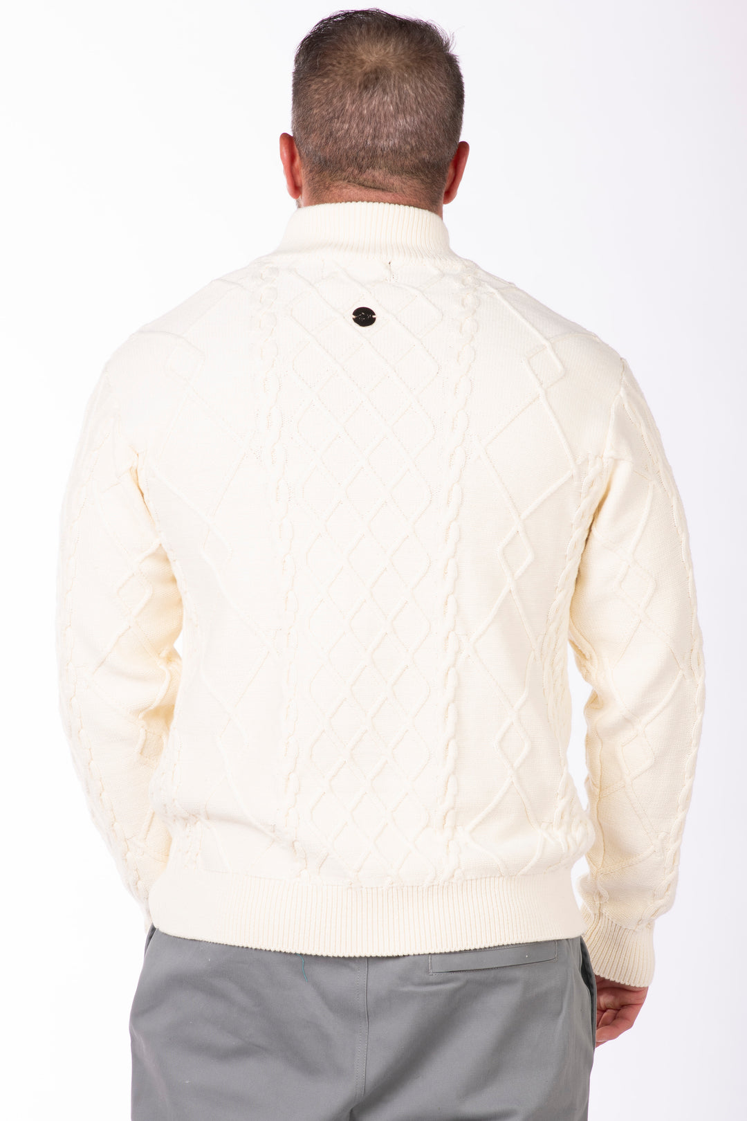 The Fisherman 1/4 Cable Sweater