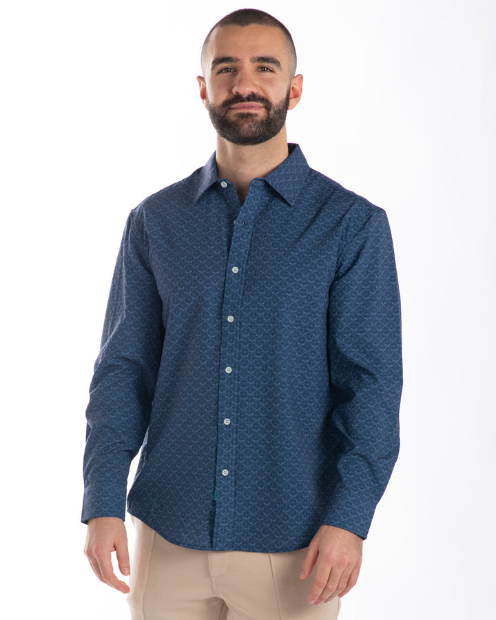 BreezeTech™ Fishing Poles Performance Button Down