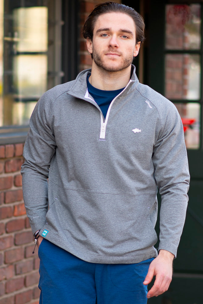 French Terry 1/4 Zip Whaler