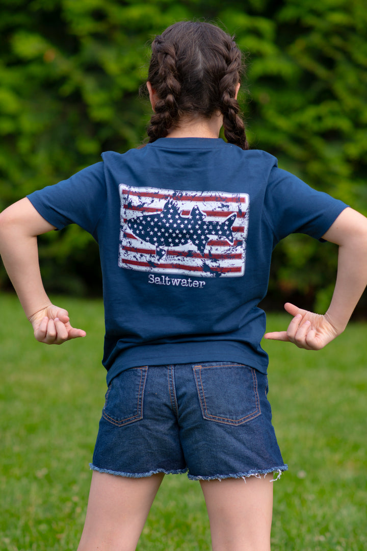 Youth USA Short Sleeve Tee