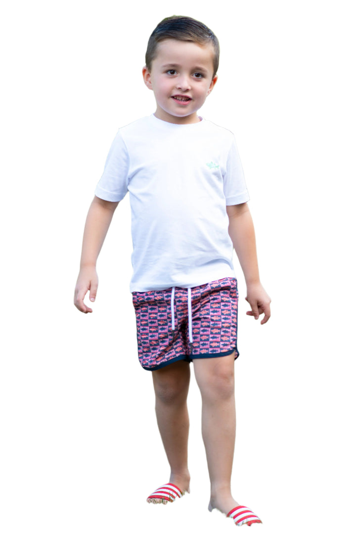Youth Stars &amp; Stripers JOGO Active Short w/Liner