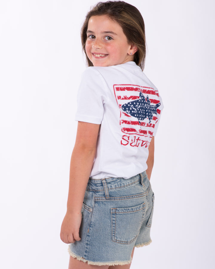 Youth USA Short Sleeve Tee