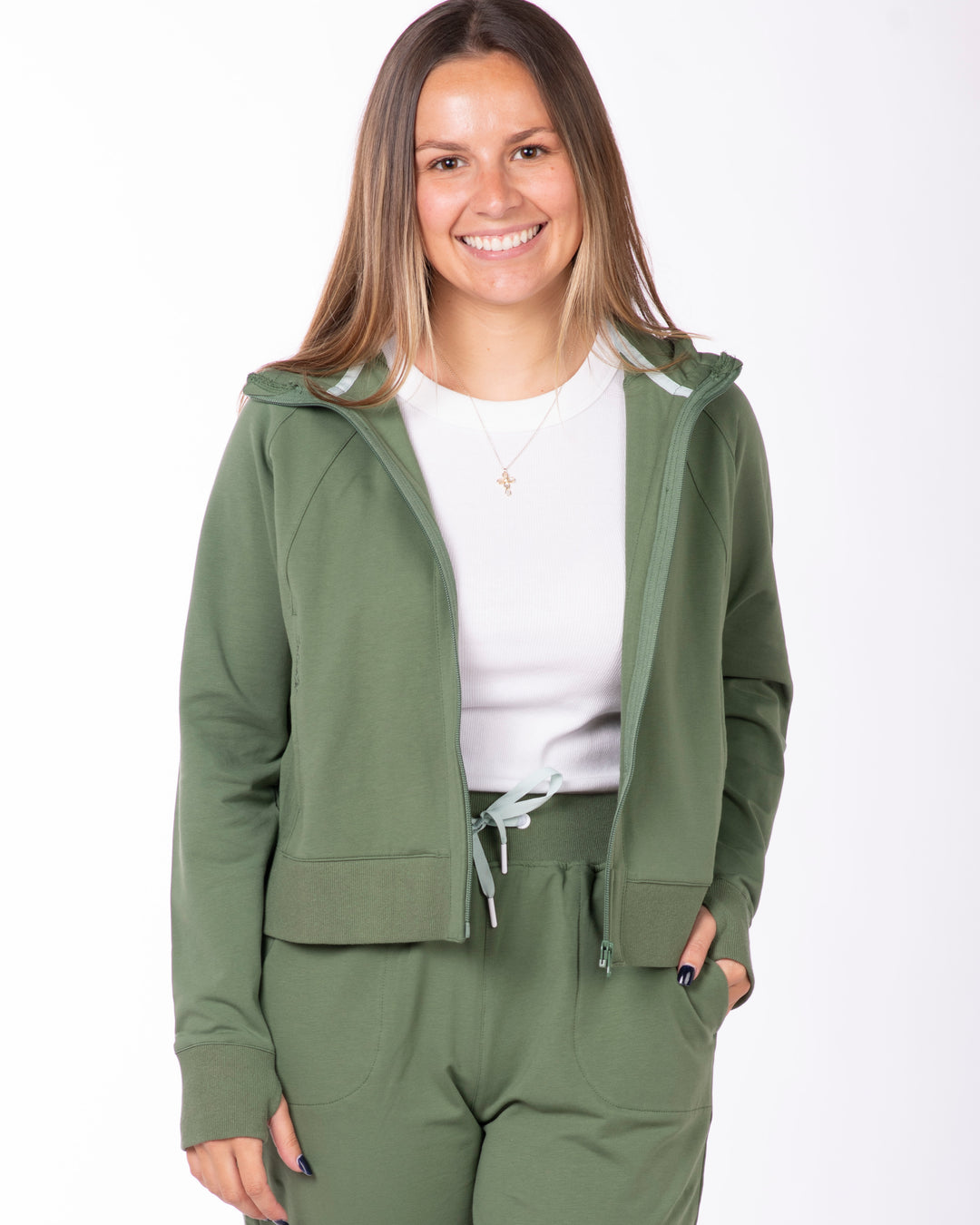 Tiana Bay Hoodie Zip Up