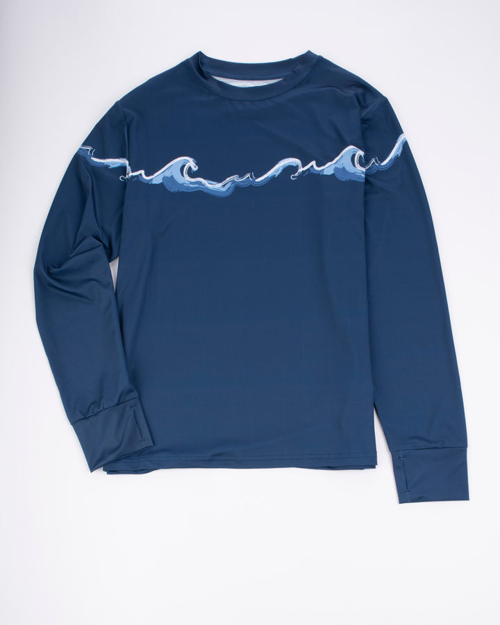 All-Day Performance Waves Long Sleeve