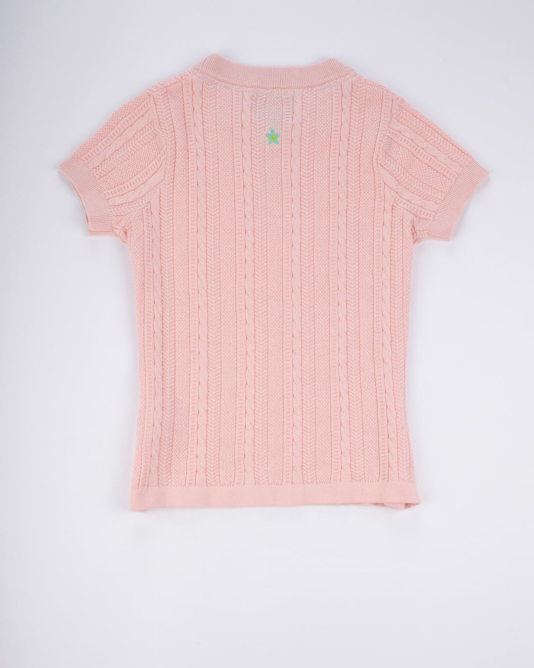 Cable Knit Short Sleeve