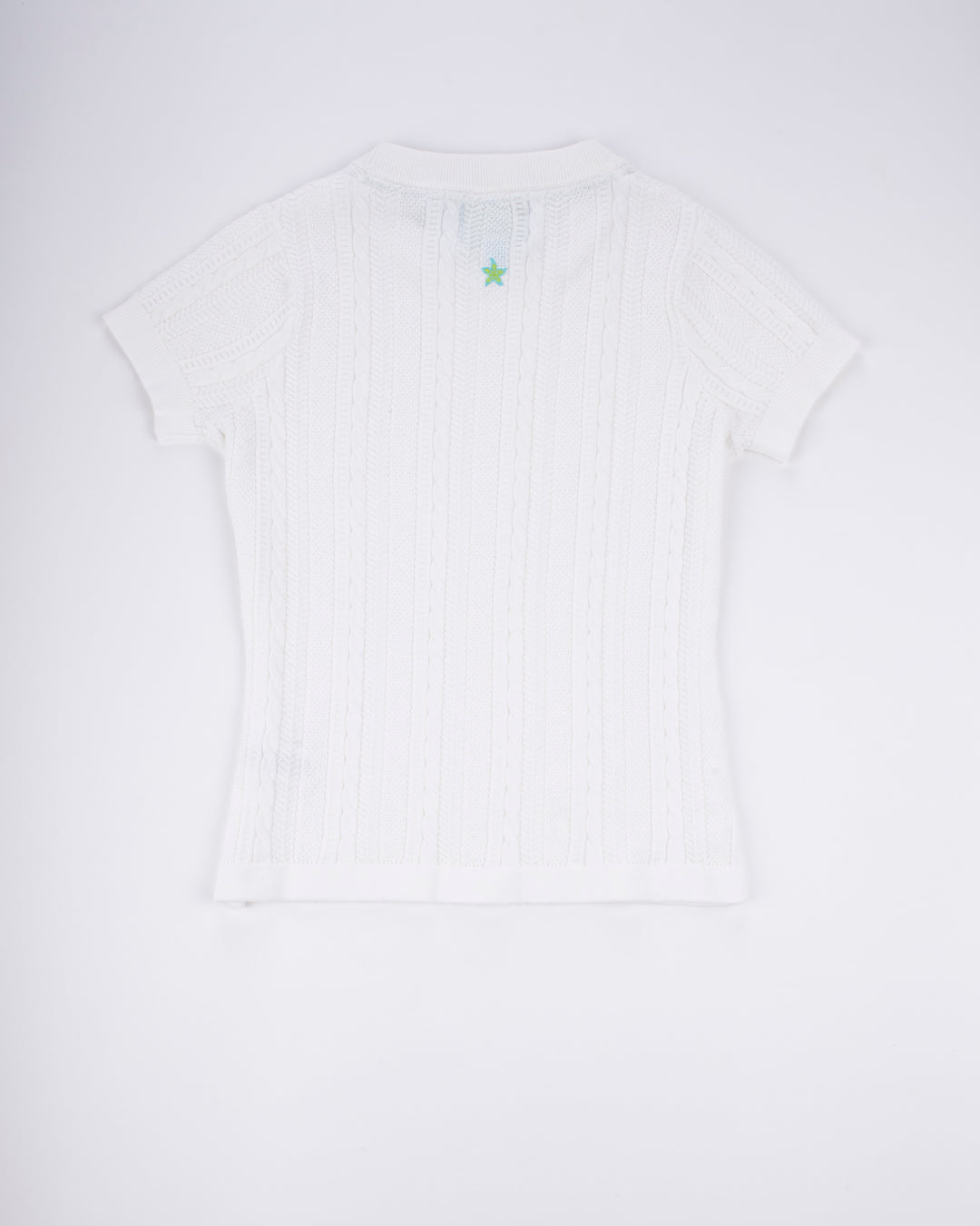 Cable Knit Short Sleeve