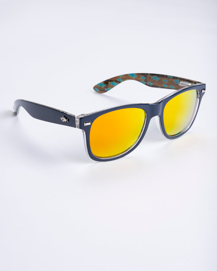 "The Deckhands" Midnight Blue Sunglasses- Sunset Lens