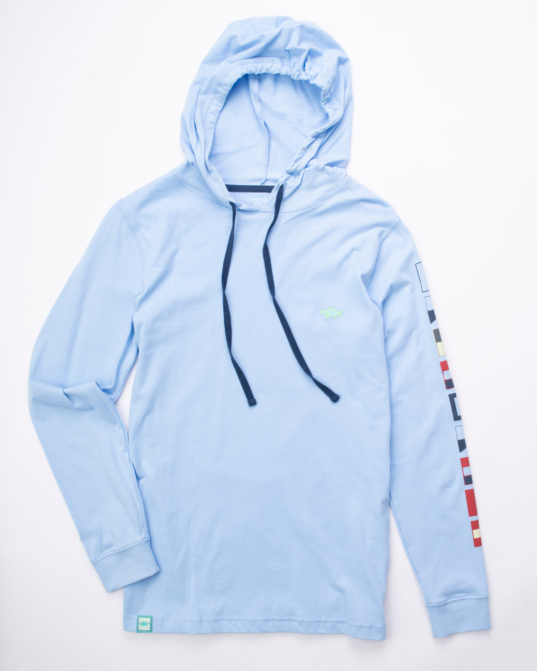 Montauk Nautical Vintage Hoodie Tee