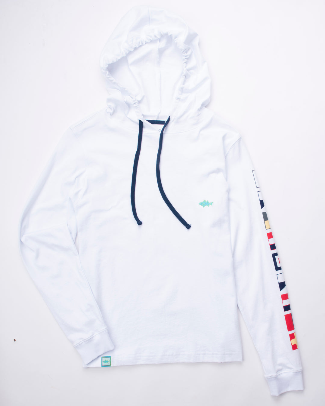 Montauk Nautical Vintage Hoodie Tee