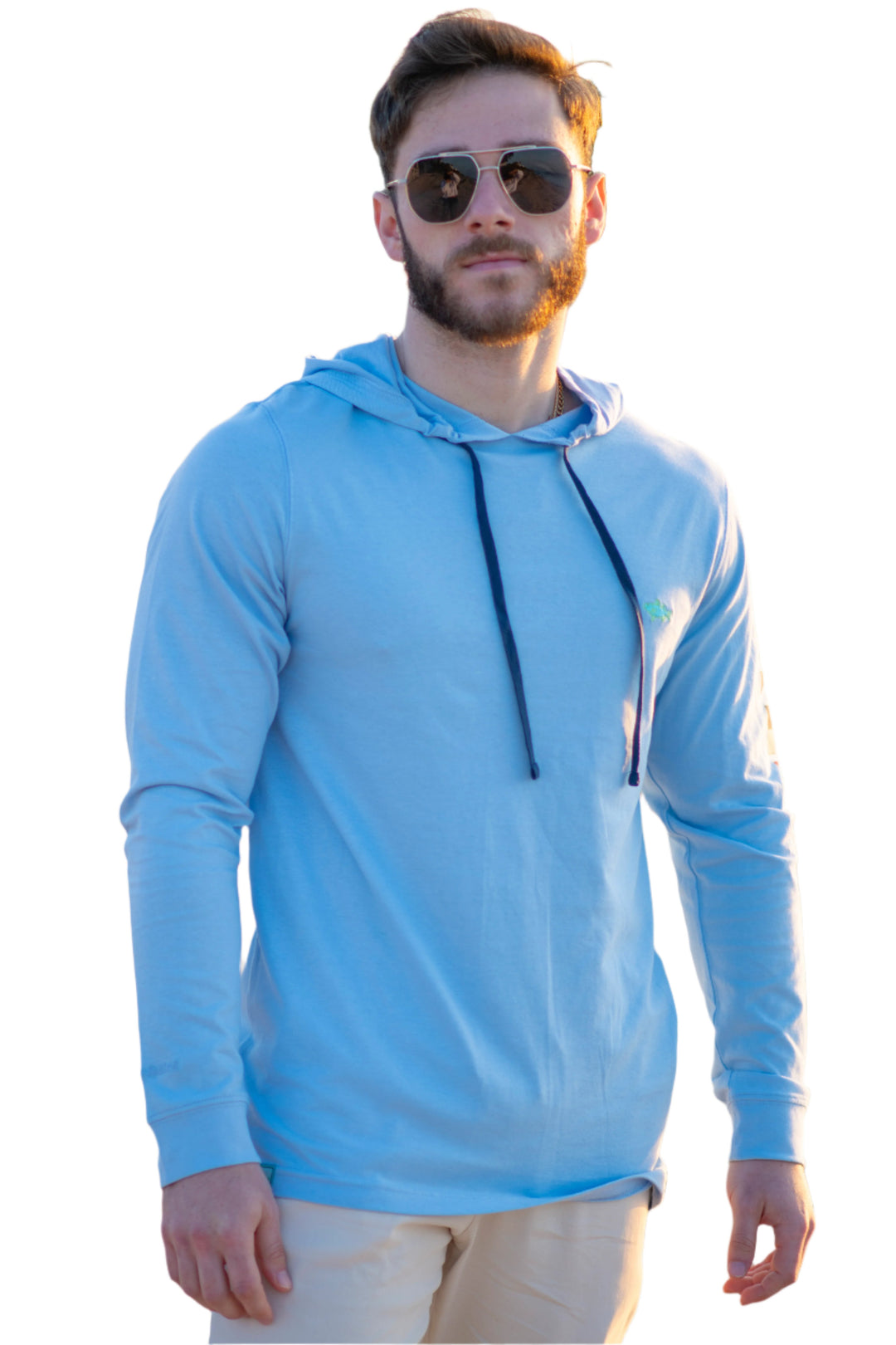 Montauk Nautical Vintage Hoodie Tee