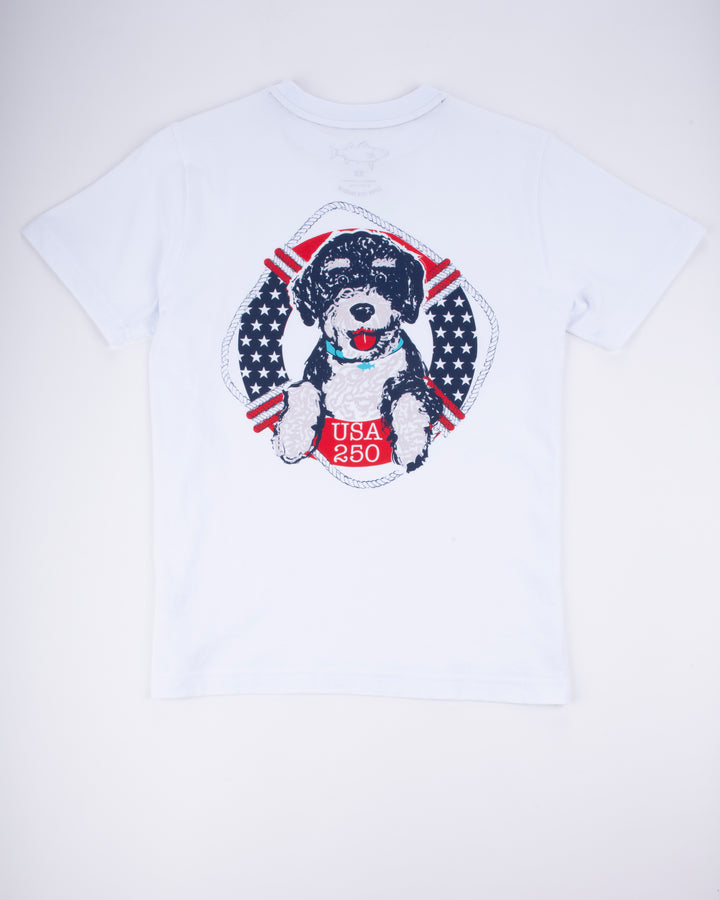 Limited Edition -All American Blue Dog Short Sleeve