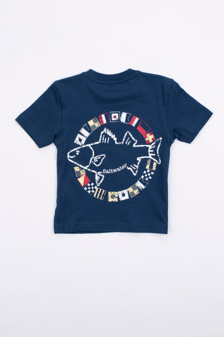 Youth Nautical Vintage Short Sleeve Tee
