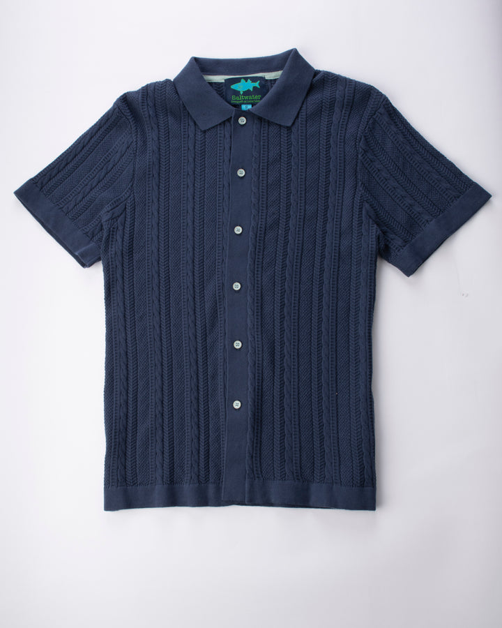 Cabana Knit Button Down