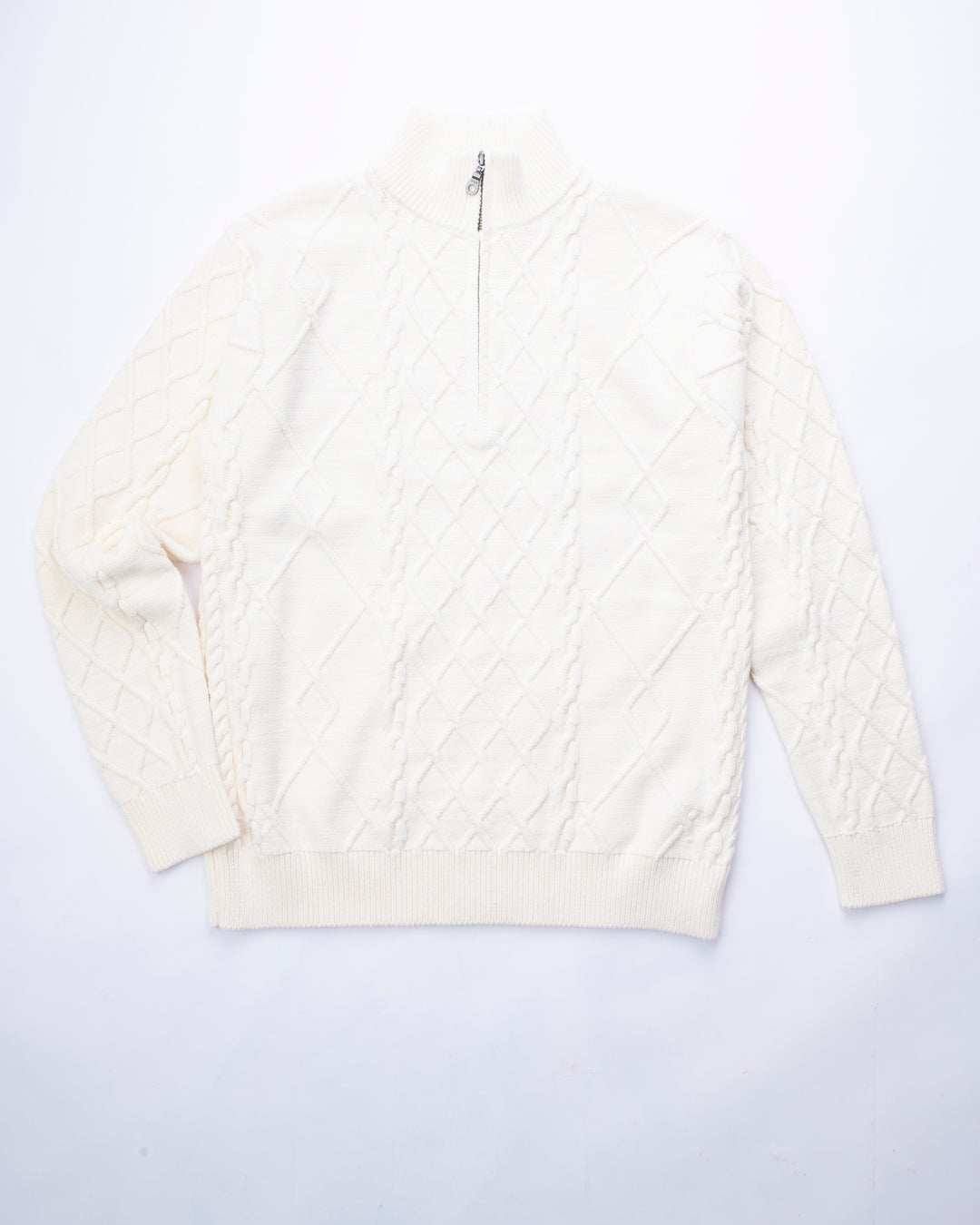 The Fisherman 1/4 Cable Sweater