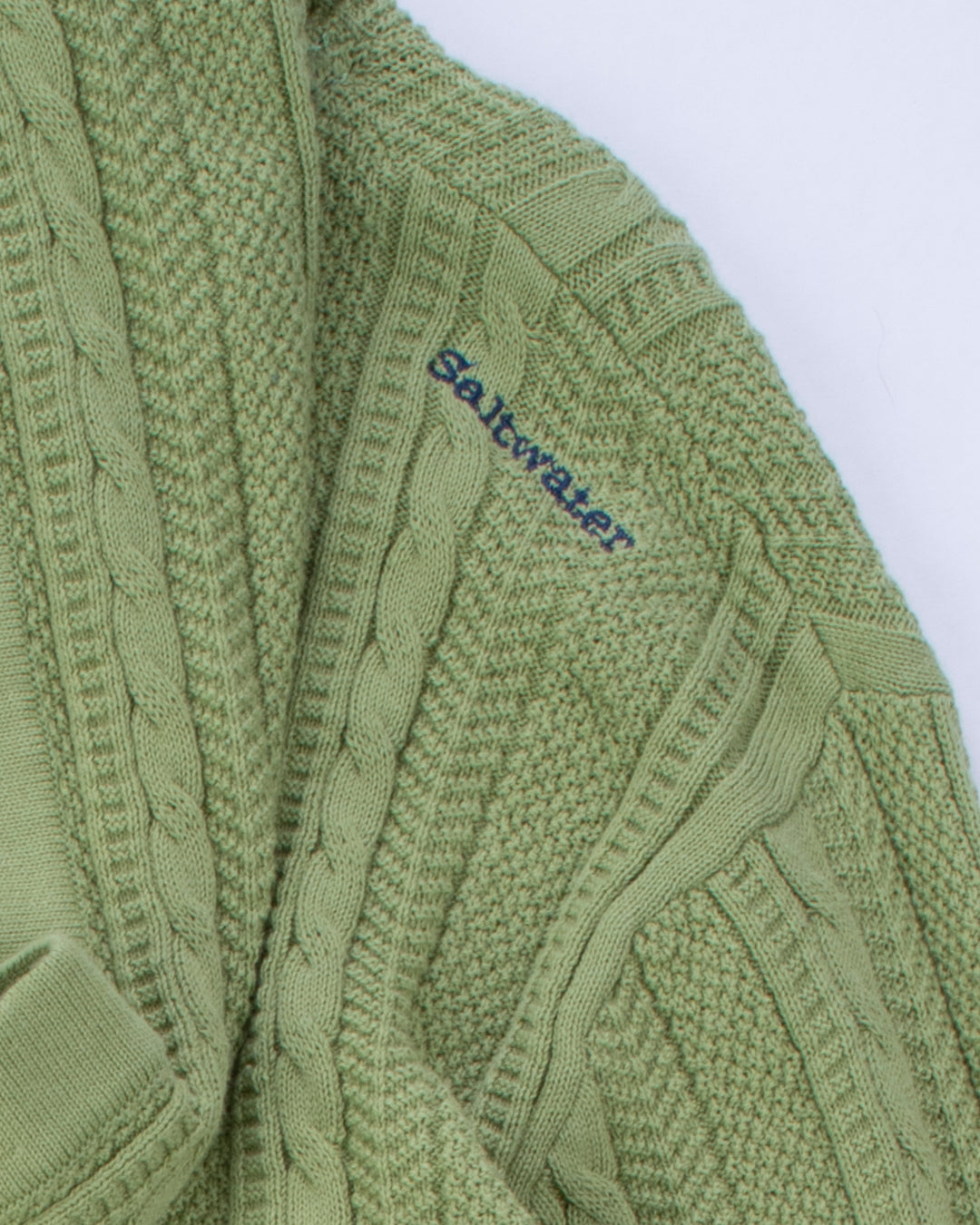 Cable Knit Henley Hoodie