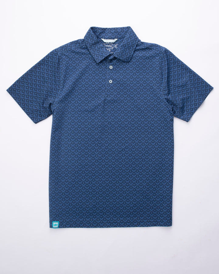 Fishing Poles Performance Polo