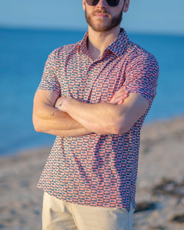 Stars &amp; Stripers Performance Polo