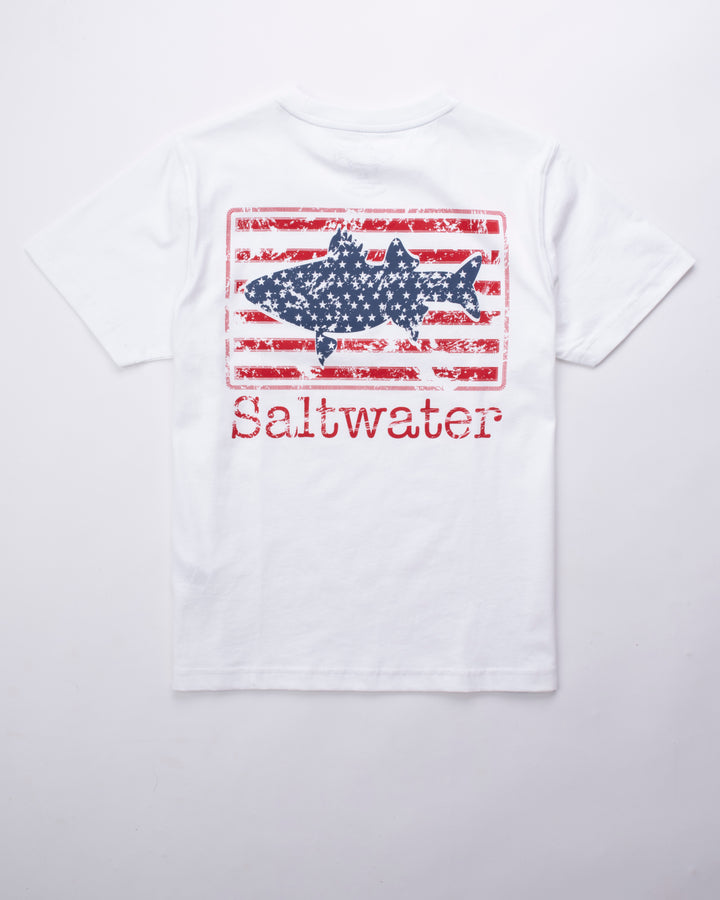 USA Flag Short Sleeve Tee