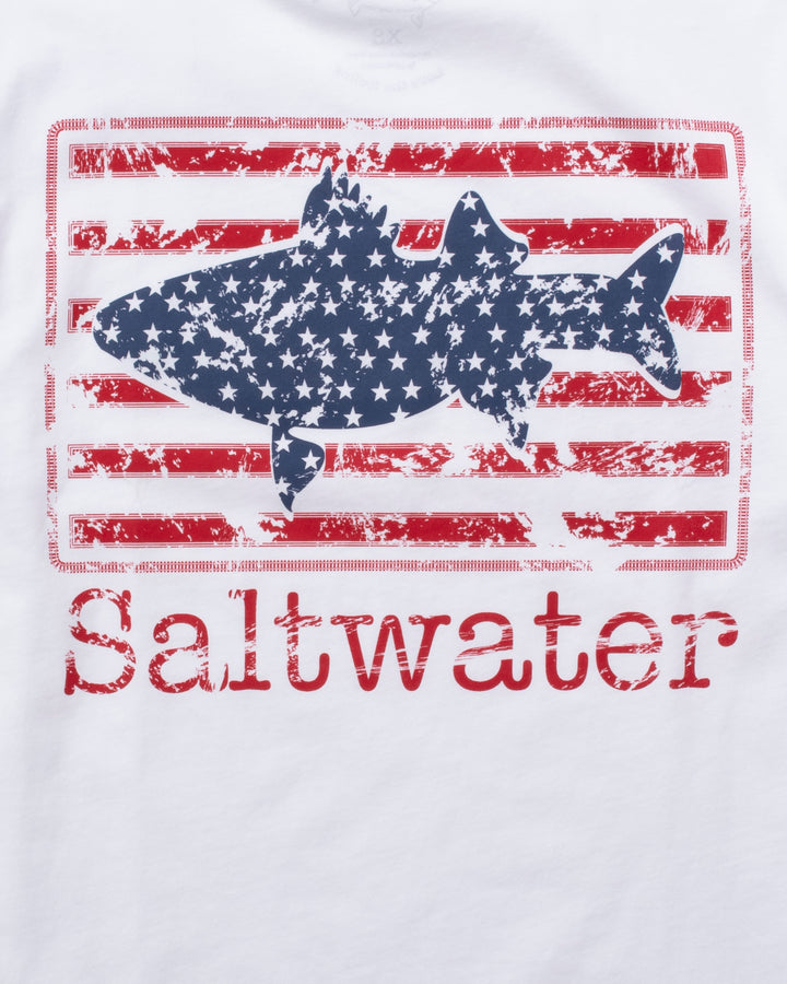 USA Flag Short Sleeve Tee
