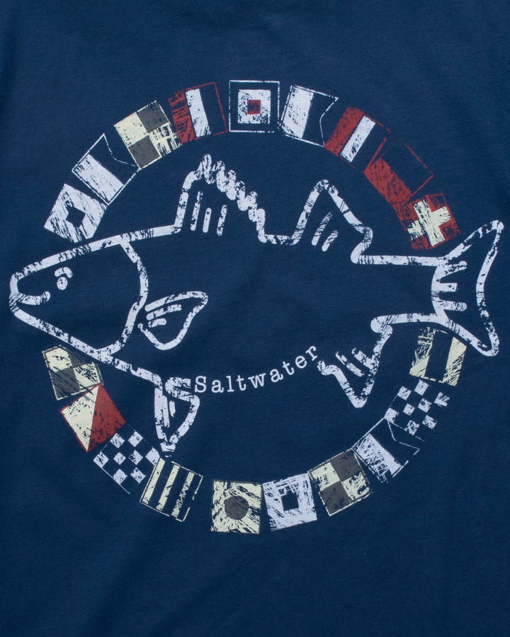 Nautical Flag Short Sleeve Tee