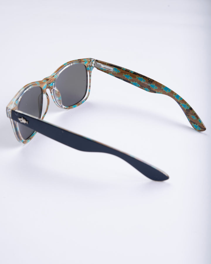 "The Deckhands" Midnight Blue Sunglasses- Sunset Lens