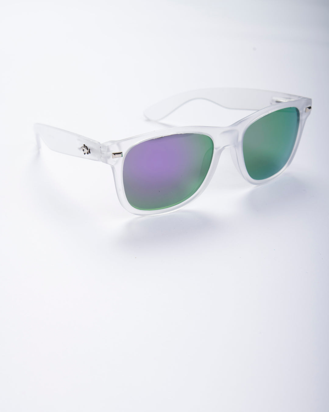 Montauk Frosted Sunglasses- Purple Lens