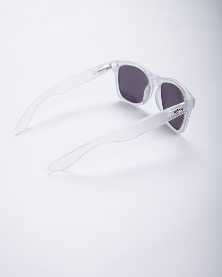 Montauk Frosted Sunglasses- Purple Lens