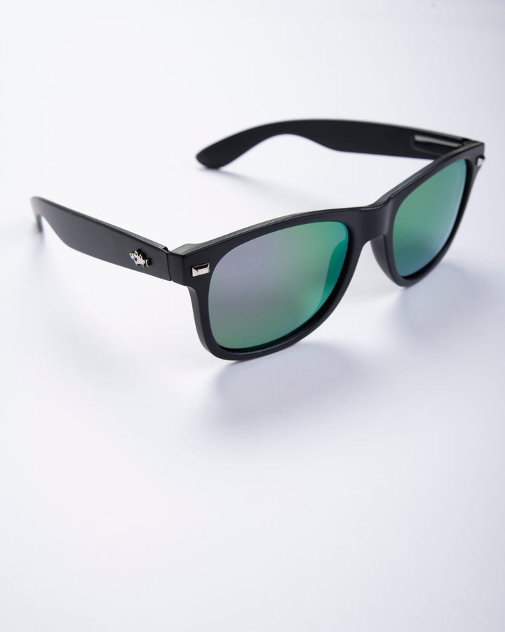 Montauk Matte Black - Purple Lense