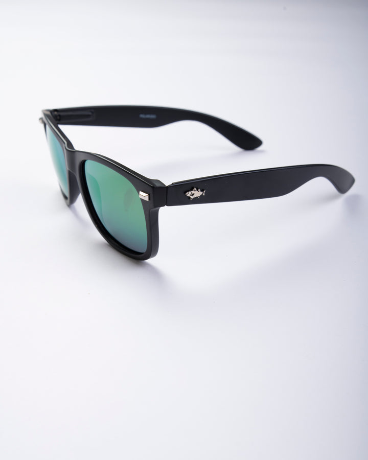 Montauk Matte Black - Purple Lense
