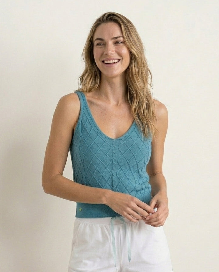 Cable Knit Tank