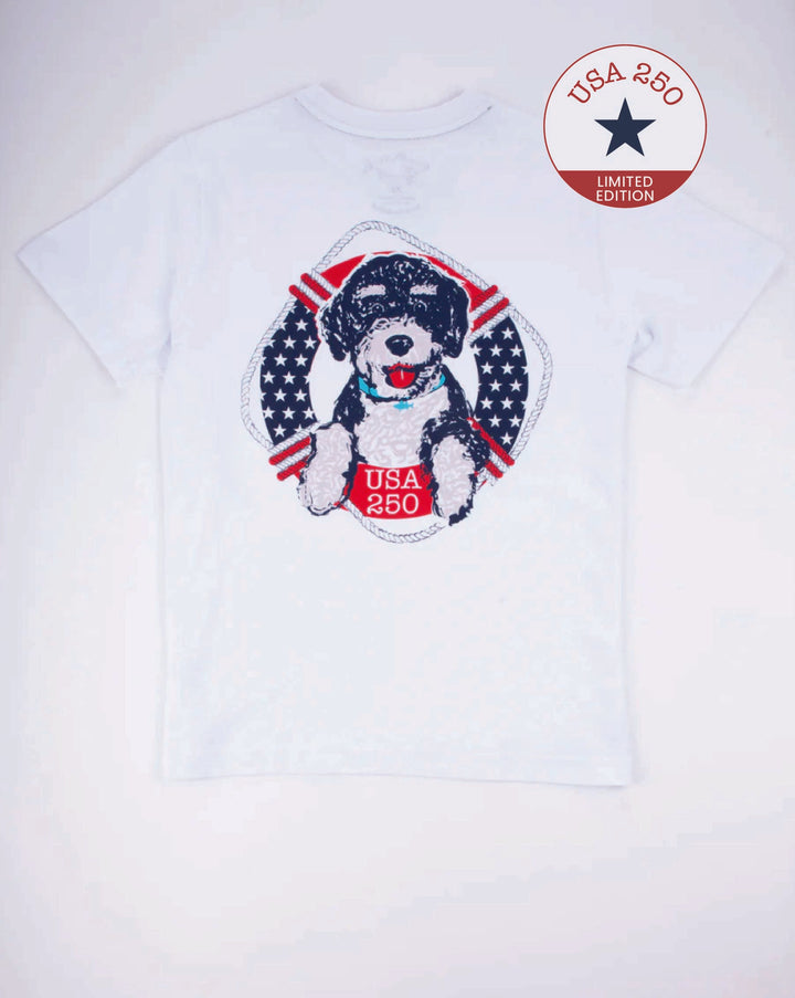 Limited Edition -All American Blue Dog Short Sleeve