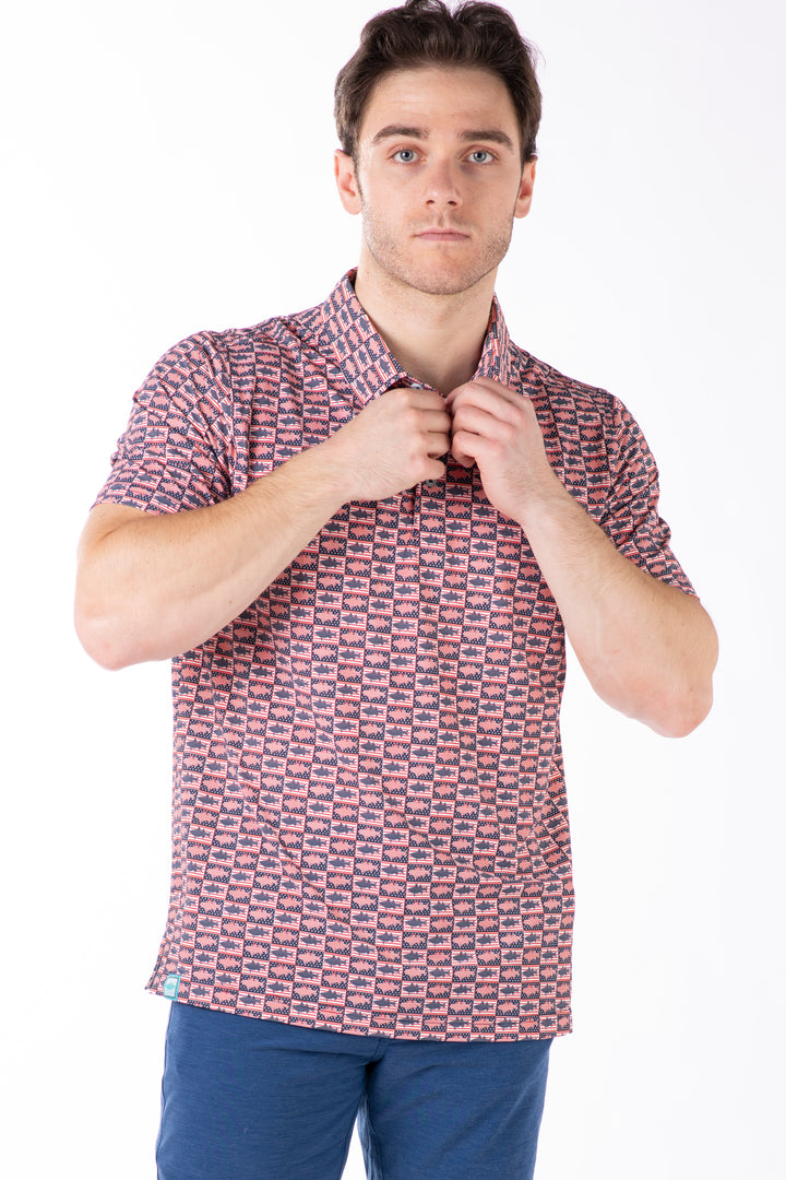 Stars &amp; Stripers Performance Polo