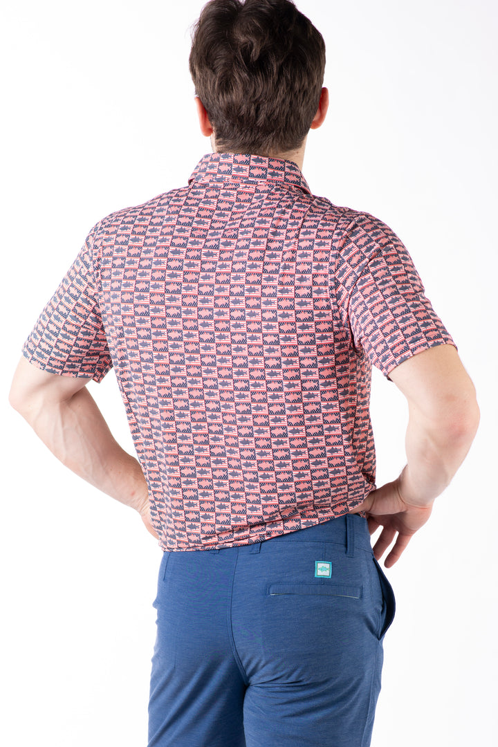 Stars &amp; Stripers Performance Polo