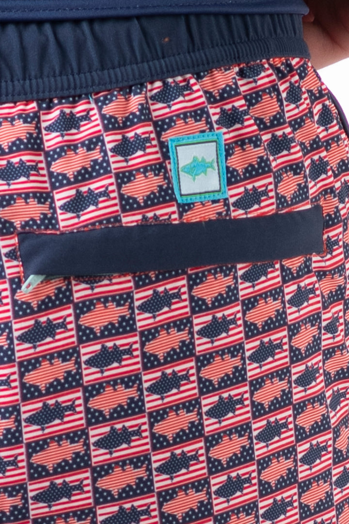 Stars &amp; Stripers JOGO Active Short w/ Liner
