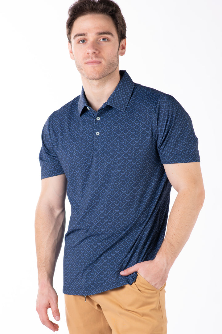Fishing Poles Performance Polo