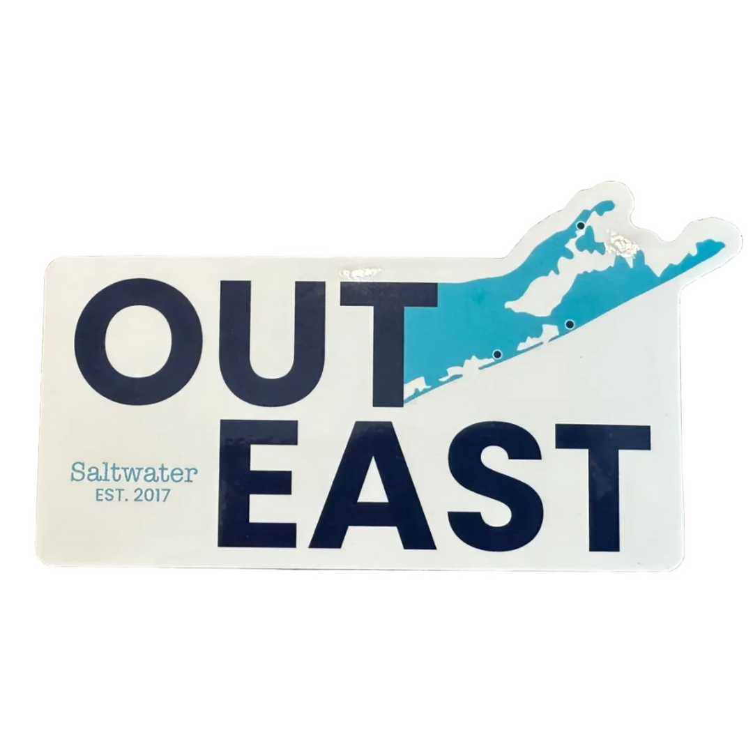 "Out East" Long Island Sticker