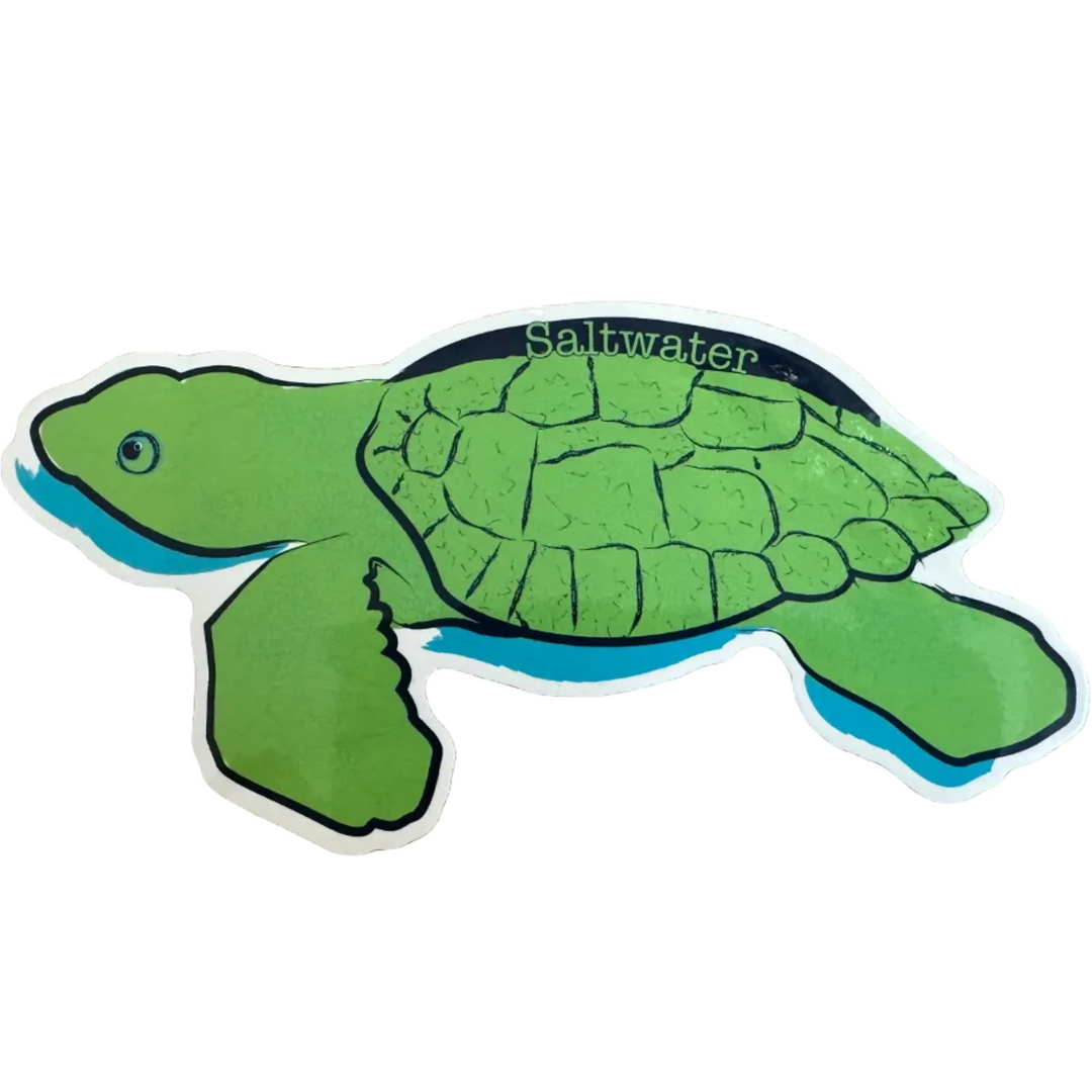 Saltwater Turtle Sticker